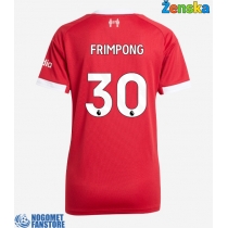 Liverpool Jeremie Frimpong #30 Domaci Dres za Ženska 2025-26 Kratak Rukav
